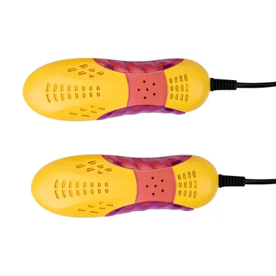 Sèche-chaussures léger en forme de voiture de course protection des pieds désodorisant dispositif