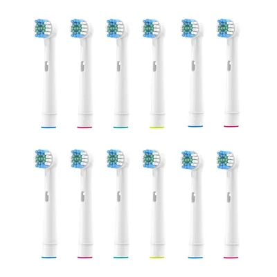 Têtes de brosse de rechange pour Braun Oral B lot de 12 pièces d12 D16 D29 D20 D32 OC20 D10513