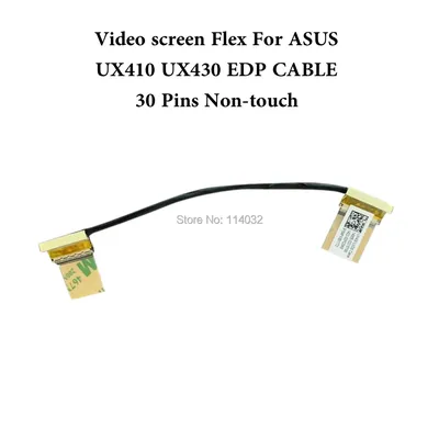 Câble d'écran flexible LCD LVDS non tactile pour ASUS UX3400UA UXturquoise UX430U UX430UAR
