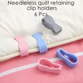 Pinces anti-alde pour drap de lit 6 pièces/ensemble attaches pour draps de matelas boucles