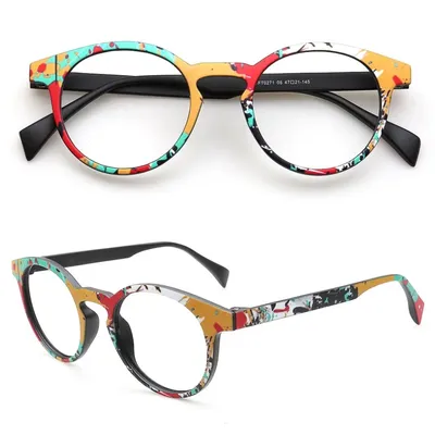 Montures de lunettes rondes vintage pour femmes et hommes lunettes optiques lunettes TR90