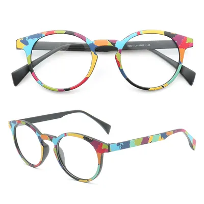 Montures de lunettes rondes vintage pour femmes et hommes lunettes optiques lunettes TR90