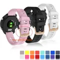 Bracelet boucle en acier or Rose silicone pour Garmin Forerunner 645 245 vivomove 3t HR pour