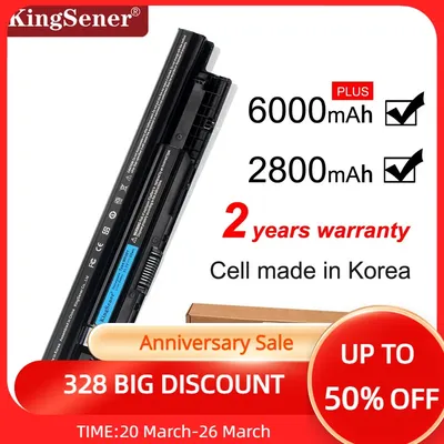 KingSener – batterie coréenne MR90Y 6000mAh pour DELL Inspiron 3421 3721 5421 5521 5721 3521 3437