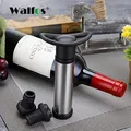 ObstrucFOS-Pompe à vide économiseur de vin avec 4 x bouchons de bouteille sous vide ensemble de