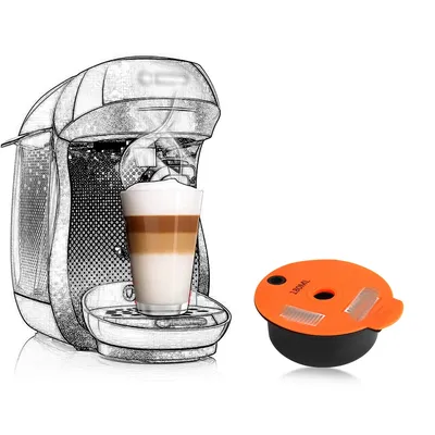Capsule de café illable tous les jours pour machine à Tassimo-2 Bosch-1 Johanna Crema Maker