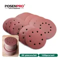 POSENPRO – papier de verre 180/225mm grains de papier de ponçage ponceuse pour cloisons sèches