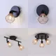 Plafonnier noir rotatif avec angle Jos créatif réglable G9 ampoule pour PRShop éclairage de