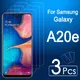 Verre de protection d'écran pour Samsung Galaxy a20e 3 pièces protège-écran pour Sansung Galaxy a