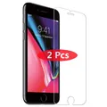 Film de protection d'écran en verre pour iPhone housse en polyéthylène pour modèles 4 4s 5 5s