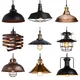 Lampes suspendues Loft vintage lumière industrielle nordique rétro lampe frontale éclairage