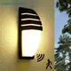 Applique murale LED avec détecteur de mouvement par radar imperméable éclairage d'extérieur idéal