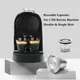 Dosette de capsules de café rechargeables en acier inoxydable dosette pour l'oror Barista LM8012