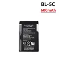 3.7V 600mAh Batterie BL-5C BL5C BL 5C Rechargeable 24.com Pour Va2112 2118 2255 2270 2280 2300 2600