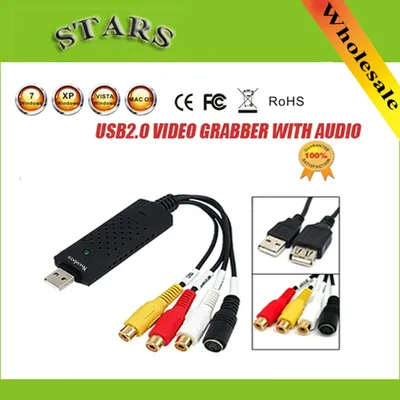 Adaptateur de capture de carte vidéo USB 2.0 STK1160 pour TV VHS DVD convertisseur usb