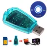 Lecteur de carte EpiCard USB bleu copie Clhb/ Ampa er kit de sauvegarde 101CDMA sauvegarde SMS