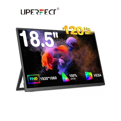 UPERFECT-Moniteur portable 120Hz 18.5 pouces 1080P FHD Mac Switch PS4 XBOX ordinateur