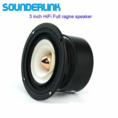 Sounderlink – haut-parleur de fréquence à gamme complète 2 pièces/lot 3 pouces 90MM unité avec