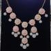 J. Crew Jewelry | J Crew Statement Necklace | Color: Gold/Pink | Size: Os