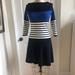 Kate Spade Dresses | Kate Spade Scuba A-Line Dress | Color: Black/Blue | Size: Xs