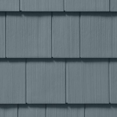 CertainTeed Cedar Impressions Double 7 Inch Straight Edge Perfection Shingle Siding (1/2 Square) Flagstone