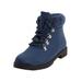 Extra Wide Width Women's The Vylon Hiker Bootie by Comfortview in Navy (Size 10 1/2 WW)