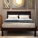 Red Barrel Studio® Twin Solid Wood Platform Bed Wood in Black | 41.3 H x 39.3 W x 76 D in | Wayfair 4358EAE7700D4681A4116907FBEE7802