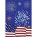 The Holiday Aisle® Carsten 2-Sided Nylon Garden Flag in Blue/Brown | 18 H x 13 W in | Wayfair AA407C9E69294FA791C5A126178F2266