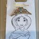 Disney Accessories | Disney Parks Princess Jasmine Tiara Pin | Color: White | Size: Os