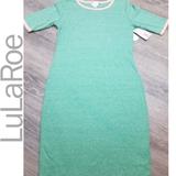 Lularoe Dresses | Lularoe | M Julia Dress Medium | Color: Blue/Red | Size: 10