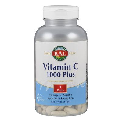Vitamin C 1000 Plus KAL Retardtabletten 250 St Retard-Tabletten Image