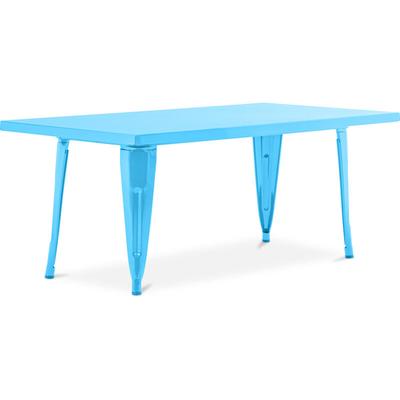 Rechteckiger Kindertisch - Industriedesign - 120cm - Stylix Image
