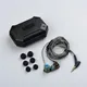QKZ-Écouteurs intra-auriculaires avec micro intégré DM7 écouteurs HiFi RapBass casque stéréo en