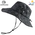 Udissolve-Chapeau Bob Boonie pour hommes et femmes protection UV casquette CamSolomon militaire