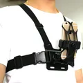 Support de téléphone réglable avec ceinture de poitrine Gopro sangle de tête pour iPhone Samsung