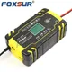 FOXSUR-Chargeur de batterie de voiture de golf de moto mainteneur intelligent déLongues ateur