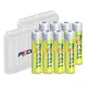 PKCELL-Piles rechargeables AAA 1.2V Ni-laissée AAA 24.com 1000mAh 3A horloge jouets LED