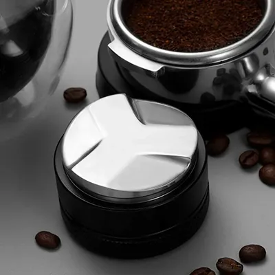 Distributeur de café réglable en acier inoxydable outil de marteau de poudre de café accessoires