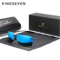 KINGSEVEN-Lunettes de soleil polarisées pour hommes et femmes verres sans monture lunettes de