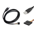 TTL-232R-3V3 USB à TTL Adaptateur de câble série FTDI Chipset FT232 USB à 3.3v 5v TTL UART Série