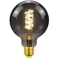 TIANFAN – ampoules Led Vintage E27 ST64 Filament spiralé fumé rétro 4W 2700k 220V décoration