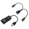 Adaptateur USB 2.0 vers RJ45/2X câble Micro USB LAN Ethernet pour Amazon Fire TV 3 ou Stick GEN 2