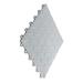 Swisstrax 12" x 12" Garage Flooring Tile 12.0 H x 12.0 W x 0.5 D in gray, Polypropylene in Pearl Silver | 1' X 1' | Wayfair HOME-DMD-PS-50PK