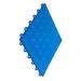 Swisstrax 12" x 12" Garage Flooring Tile 12.0 H x 12.0 W x 0.5 D in blue, Polypropylene in Royal Blue | 1' X 1' | Wayfair HOME-DMD-RB-50PK