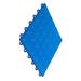 Swisstrax 12" x 12" Garage Flooring Tile, Polypropylene in Blue | 12 H x 12 W x 0.5 D in | Wayfair HOME-DMD-RB-50PK