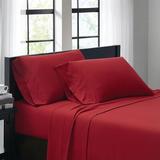 Truly Soft Everyday Microfiber Sheet Set Polyester in Red | Queen Sheet Set comes with two Pillowcases | Wayfair SS1658RDQN-4700