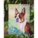 Red Barrel Studio® Red & White Boston Terrier 2-Sided Garden Flag, Polyester in Gray | 15 H x 11 W in | Wayfair 916F2353F4E1418F8DA4E853F57D9B45