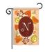 Red Barrel Studio® Autumn Monogram 2-Sided Polyester House Flag Metal in Red/Brown | 40 H x 28 W in | Wayfair DF20FA0EDBE2462DBE3808DEED0FED5D