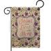 The Holiday Aisle® Ellery Jesus Lives Here Inspirational Faith & Religious Impressions Decorative 2-Sided 18.5 x 13 in. Garden Flag | Wayfair