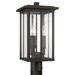 Capital Lighting Fixture Company Barrett 18 Inch Tall 3 Light Outdoor Post Lamp - 943835OZ